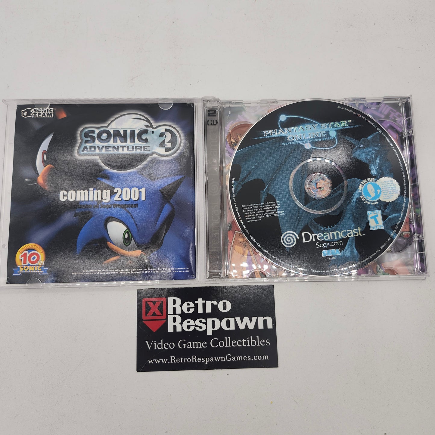 Phantasy Star Online - Sega Dreamcast (Complete)