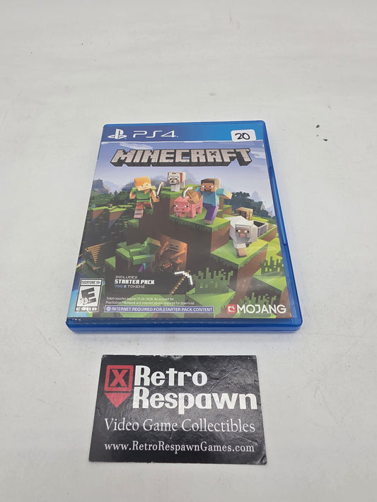 Minecraft Starter Collection - Playstation 4 (Missing/Code Expired)
