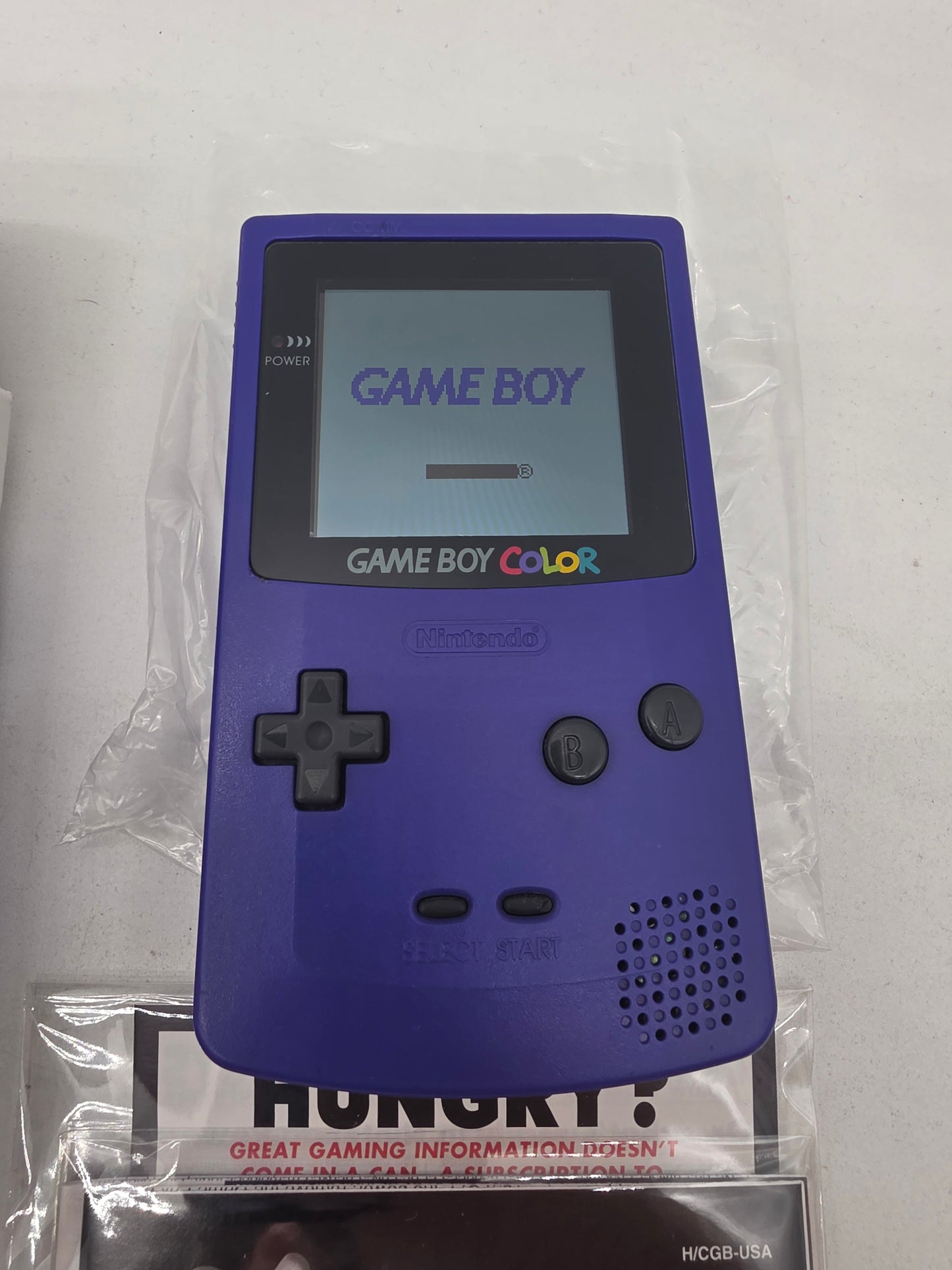 Backlit Game Boy Color Grape - GameBoy Color (Complete)