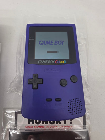 Backlit Game Boy Color Grape - GameBoy Color (Complete)