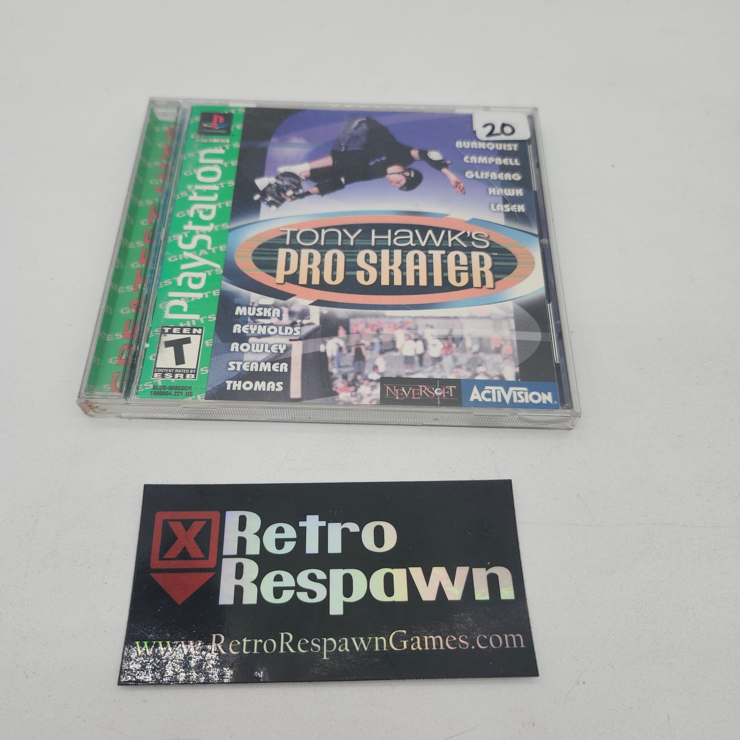 Tony Hawk [Greatest Hits] - Playstation (Complete)