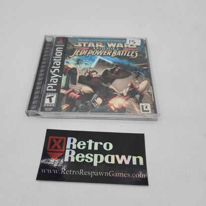 Star Wars Episode I Jedi Power Battles - Playstation (Complete)