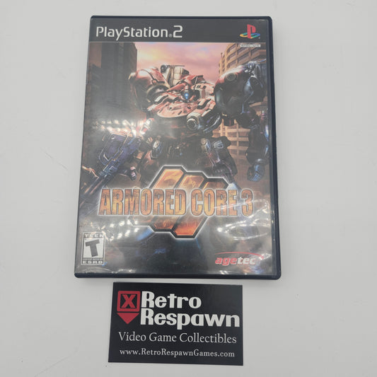 Armored Core 3 - Playstation 2 (Missing Manual)