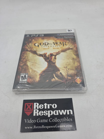 God of War Ascension - Playstation 3 (Sealed/Huge Rip)