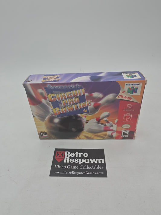 Brunswick Circuit Pro Bowling - Nintendo 64 (Complete)