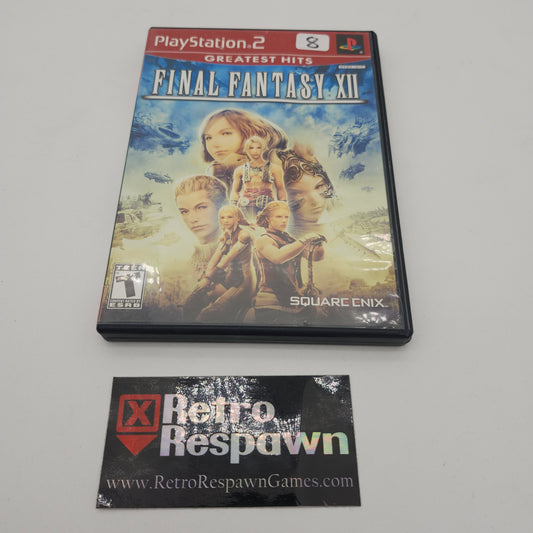 Final Fantasy XII [Greatest Hits] - Playstation 2 (Complete)