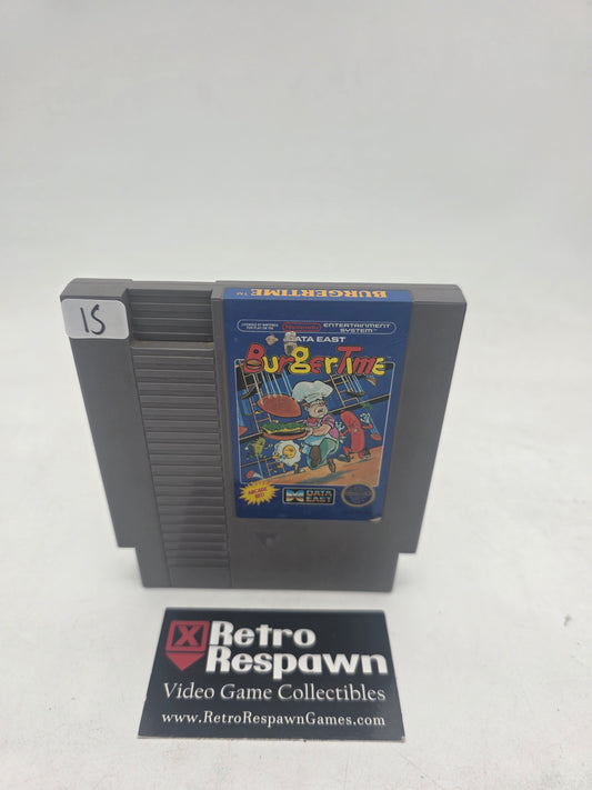 Burgertime [5 Screw] - NES (Game Only)
