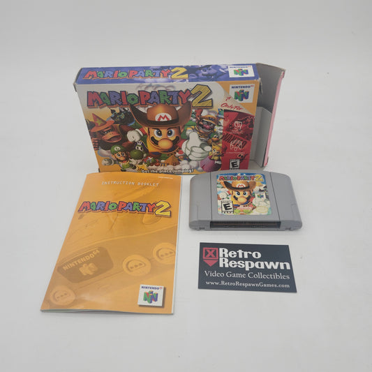 Mario Party 2 - Nintendo 64 (Complete)