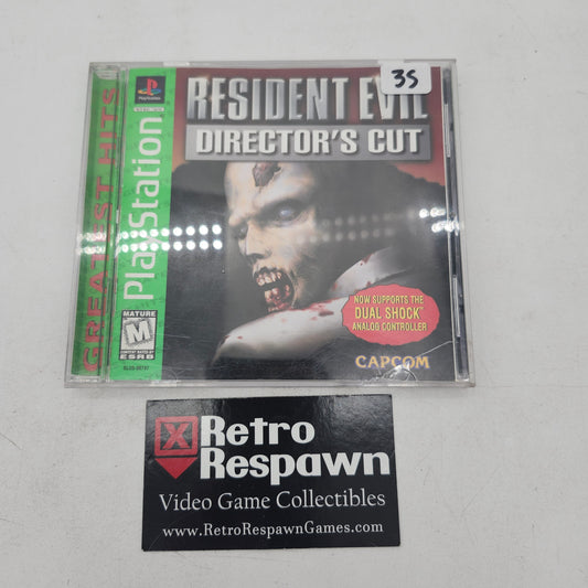Resident Evil Director's Cut [Greatest Hits] - Playstation (Complete)