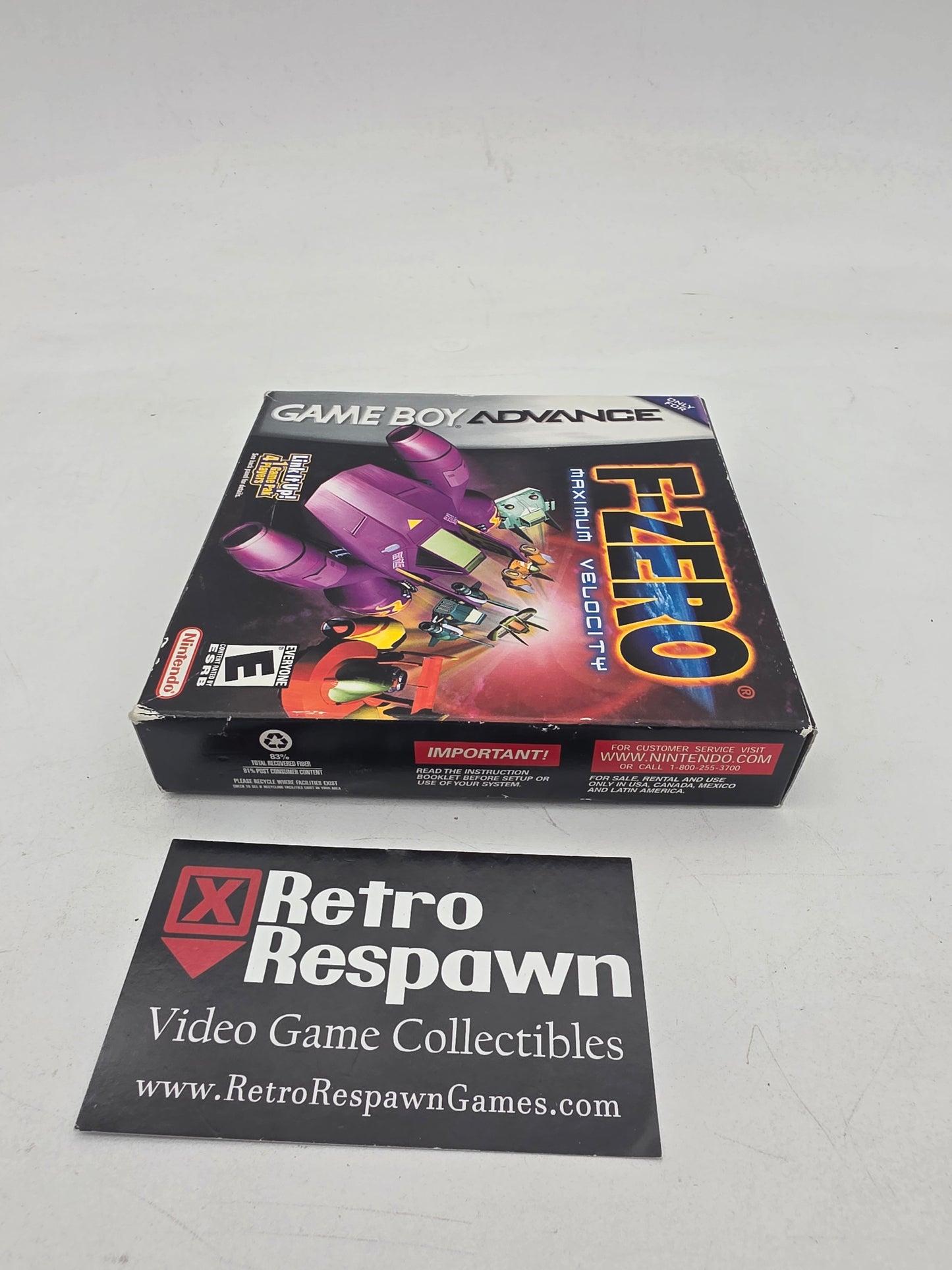 F-Zero Maximum Velocity - GameBoy Advance (Complete)