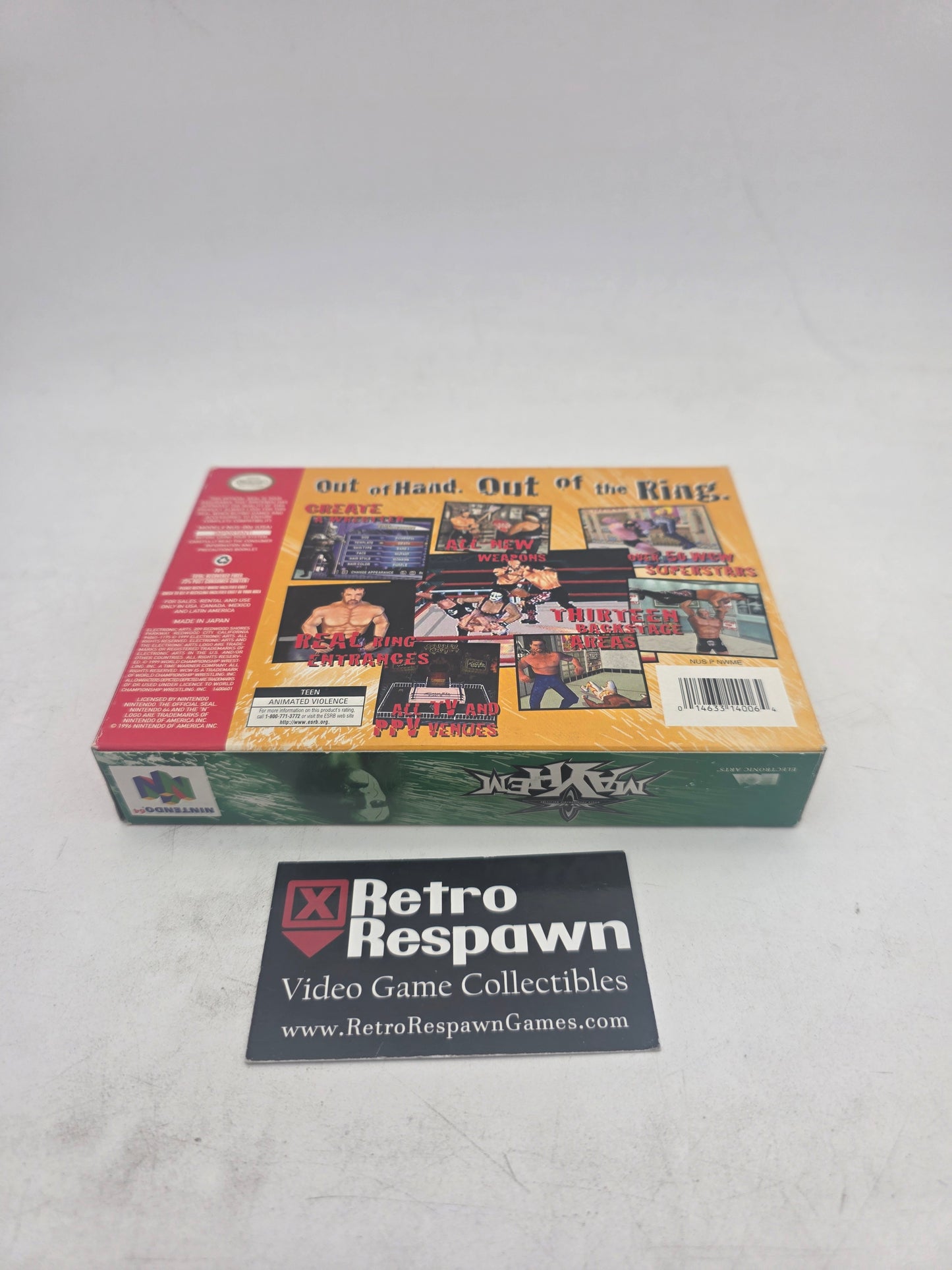 WCW Mayhem - Nintendo 64 (Complete)