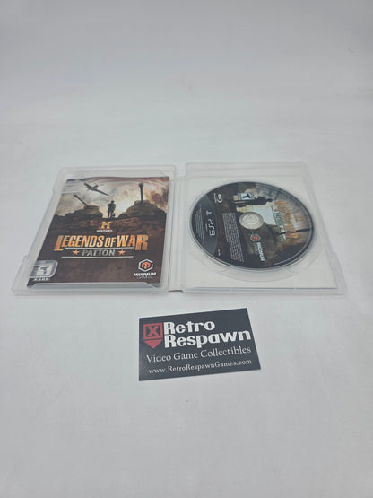 History Legends Of War: Patton - Playstation 3 (Complete)