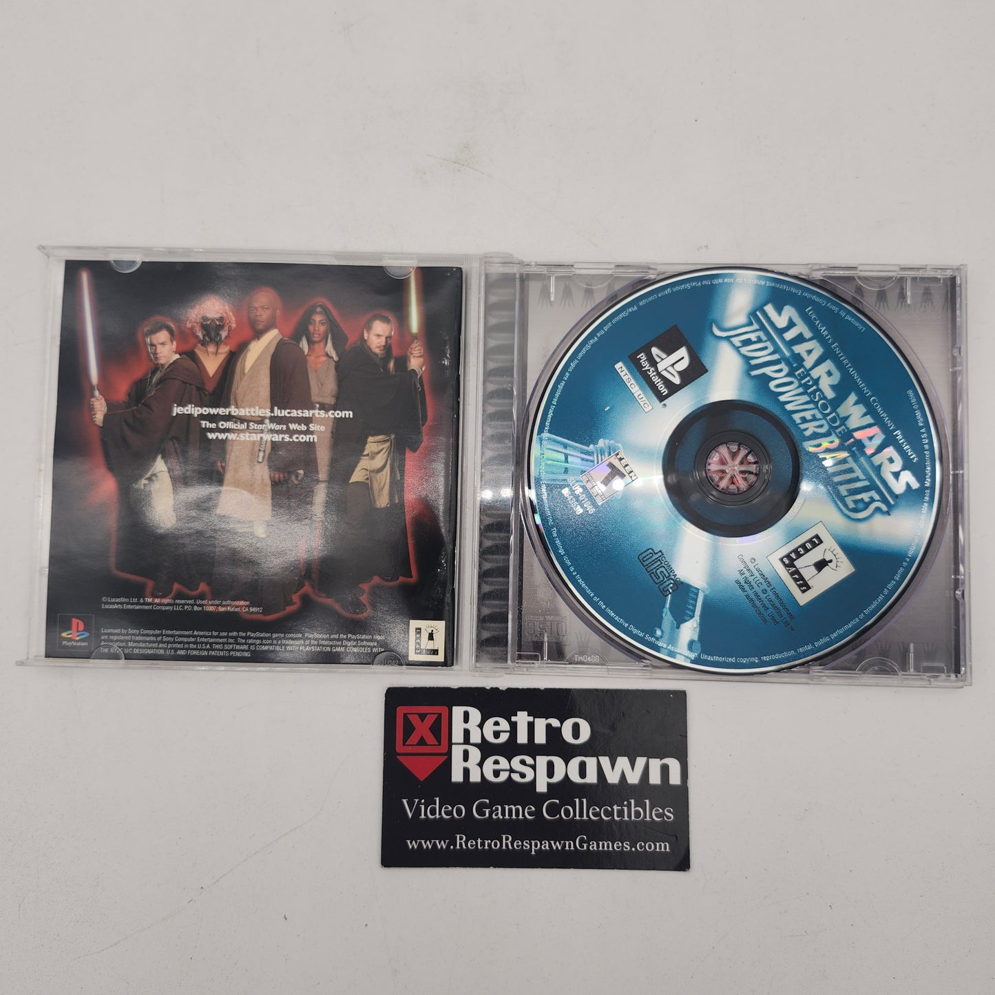 Star Wars Episode I Jedi Power Battles - Playstation (Complete)