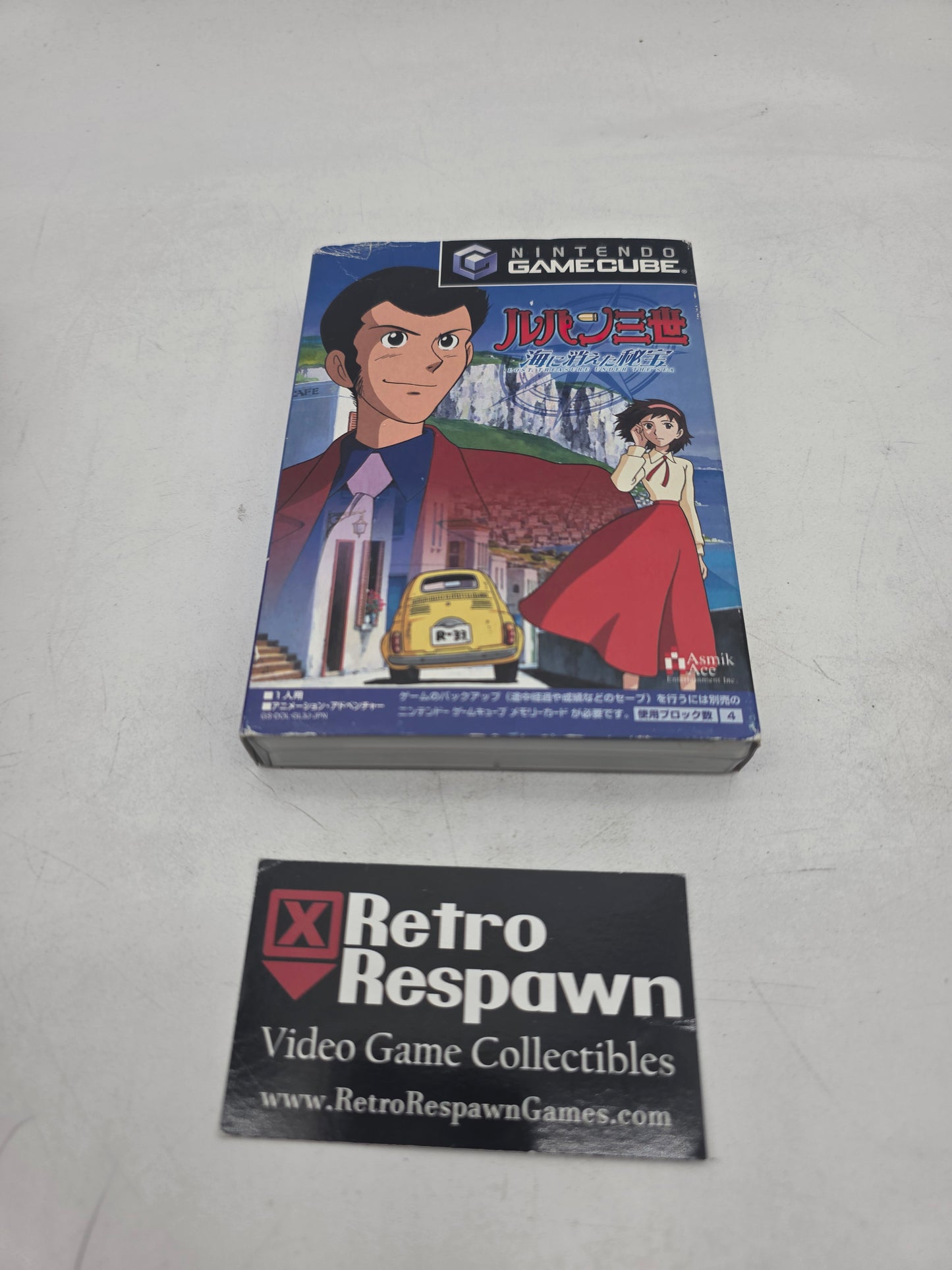 Lupin the 3rd Lost Treasure Under the Sea - JP Gamecube (Complete)