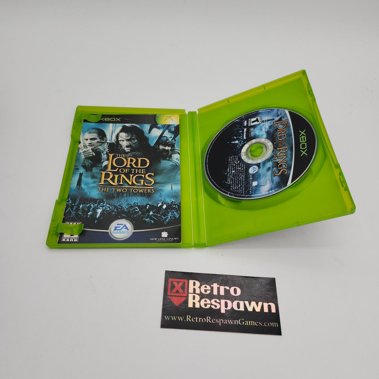 Lord of the Rings Two Towers - Xbox (Complete)