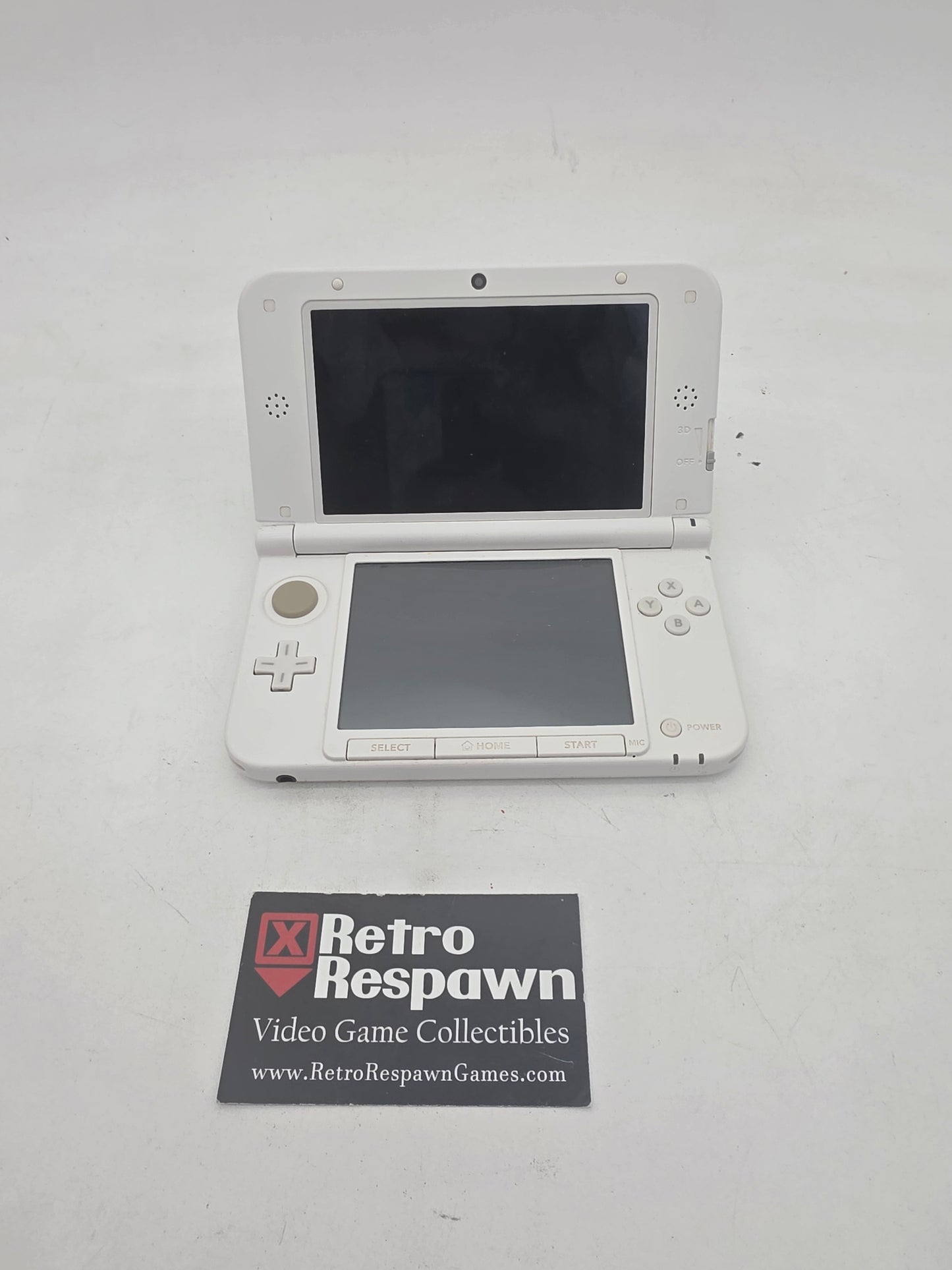 Modded New Nintendo 3DS LL Pearl White - JP Nintendo 3DS (Console + Charger)