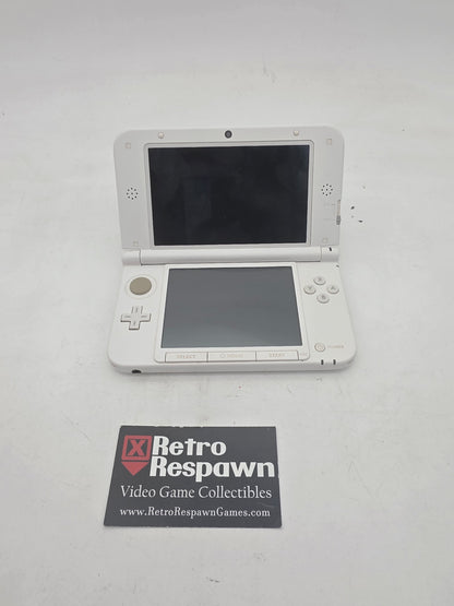 Modded New Nintendo 3DS LL Pearl White - JP Nintendo 3DS (Console + Charger)