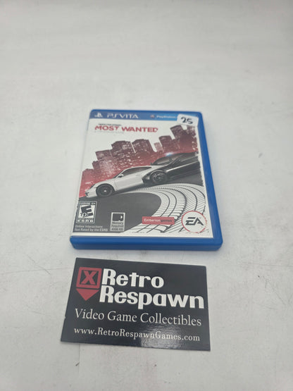 Need for Speed Most Wanted - Playstation Vita (Complete)