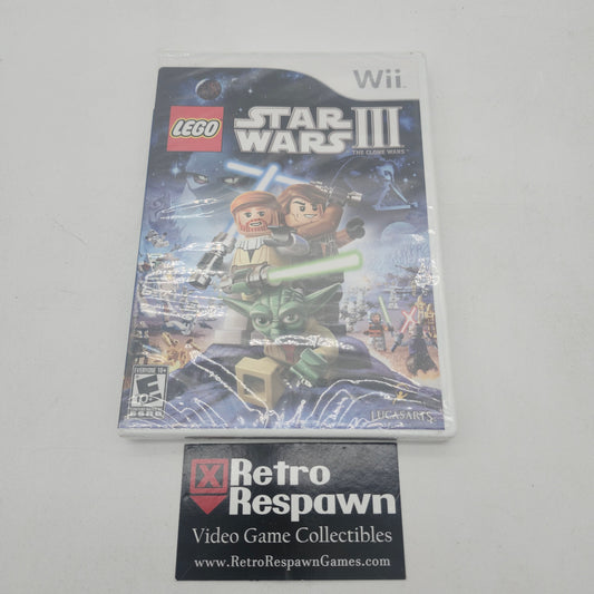 LEGO Star Wars III: The Clone Wars - Wii (Sealed)
