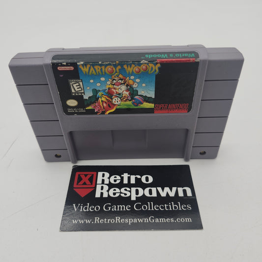 Wario's Woods - Super Nintendo (Game Only)