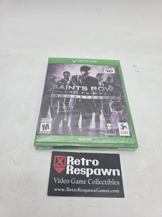 Saints Row: The Third [Remastered] - Xbox One (Sealed)