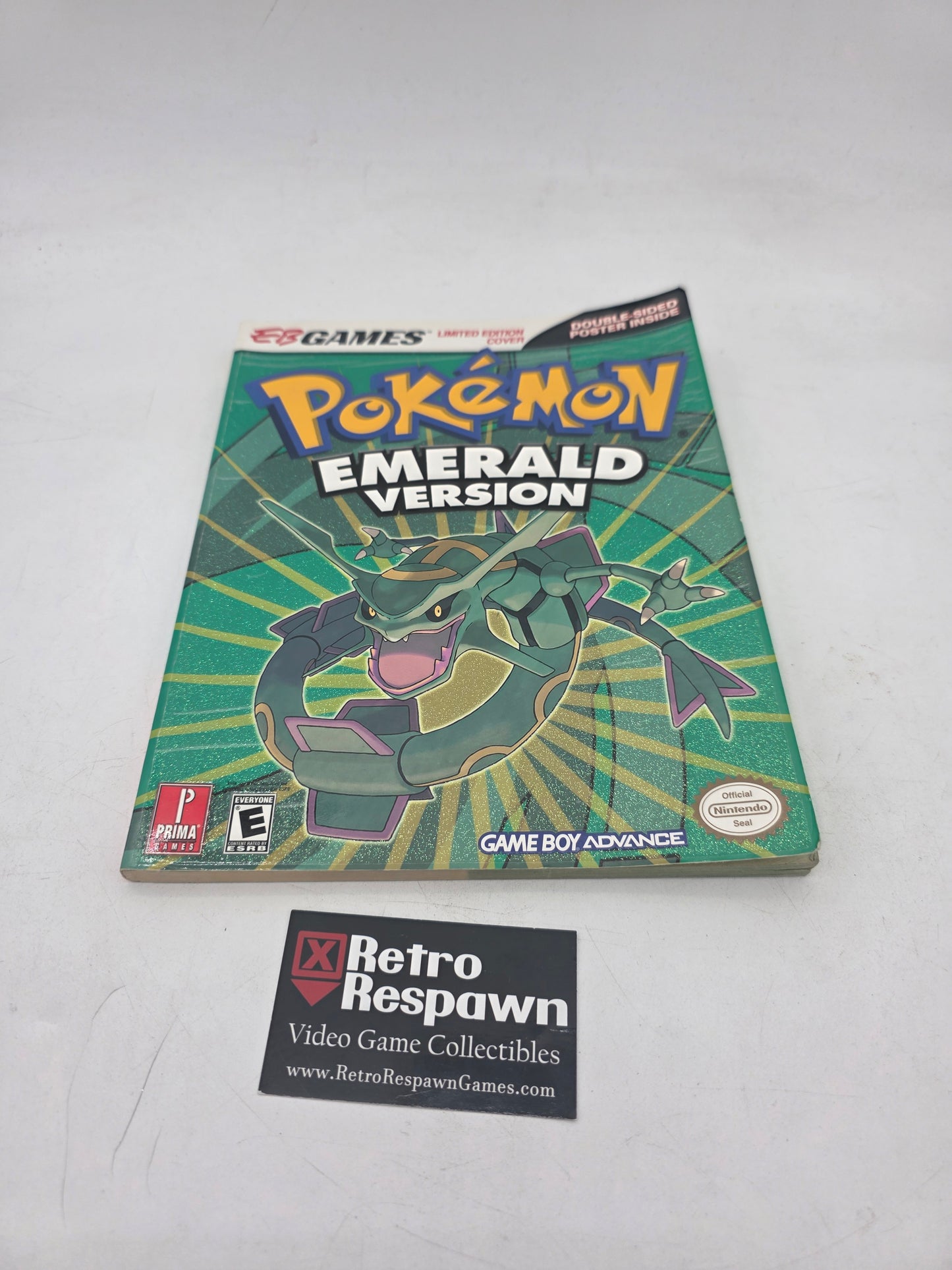 Pokemon Emerald Version EB Games Limited Edition Strategy Guide - Gameboy Advance (Guide/No Poster)