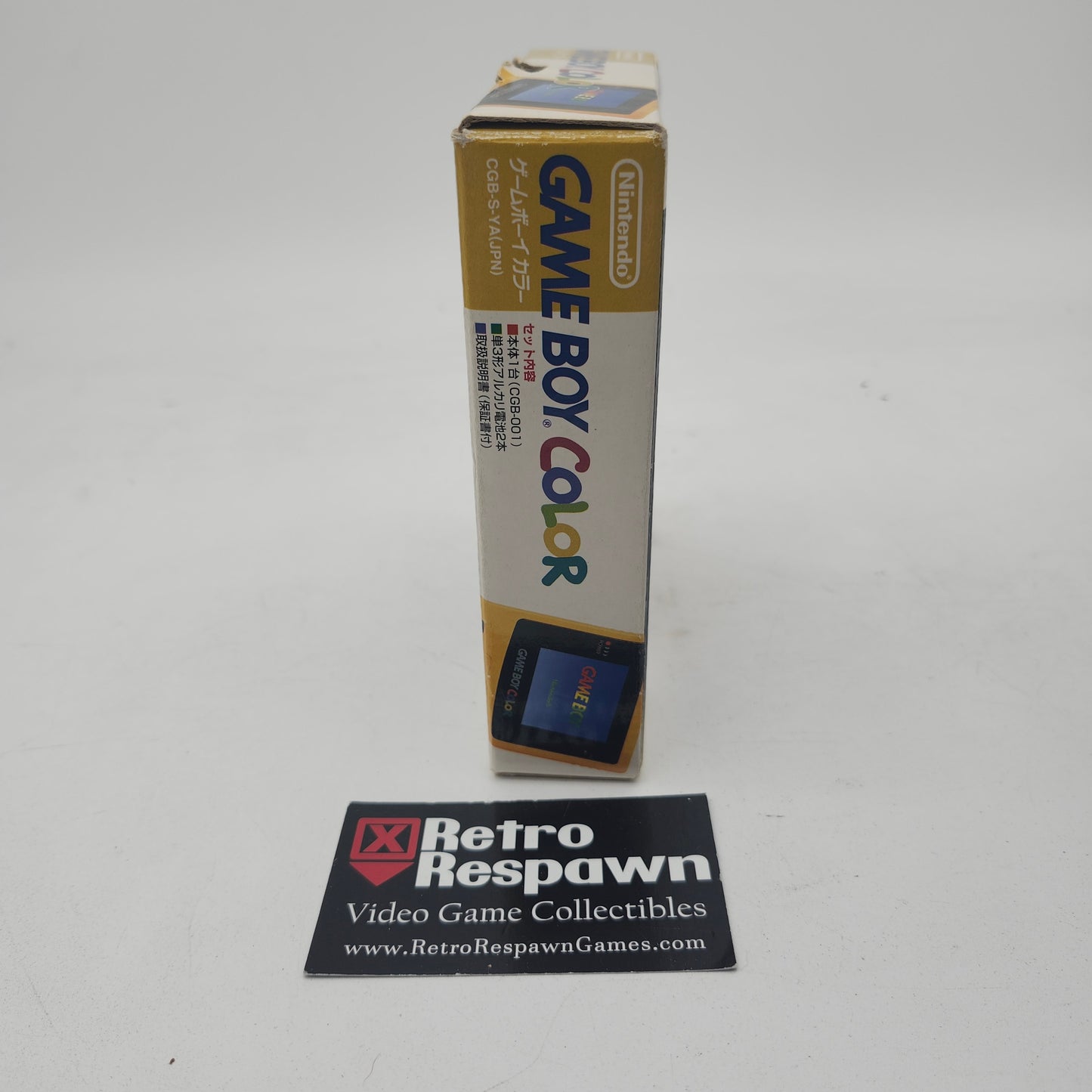 Game Boy Color Yellow - JP GameBoy Color (Complete)