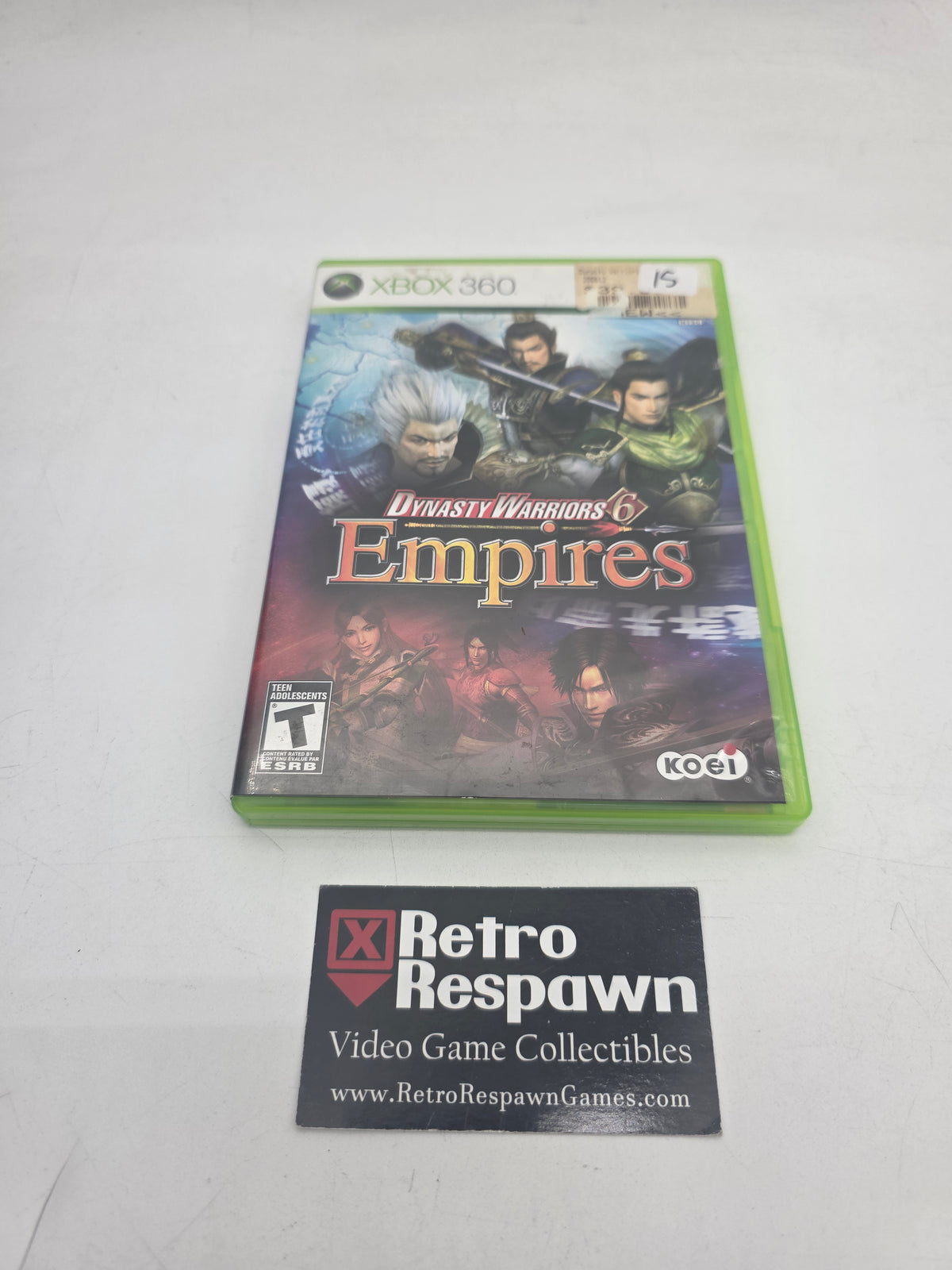 Dynasty Warriors 6: Empires - Xbox 360 (Complete)