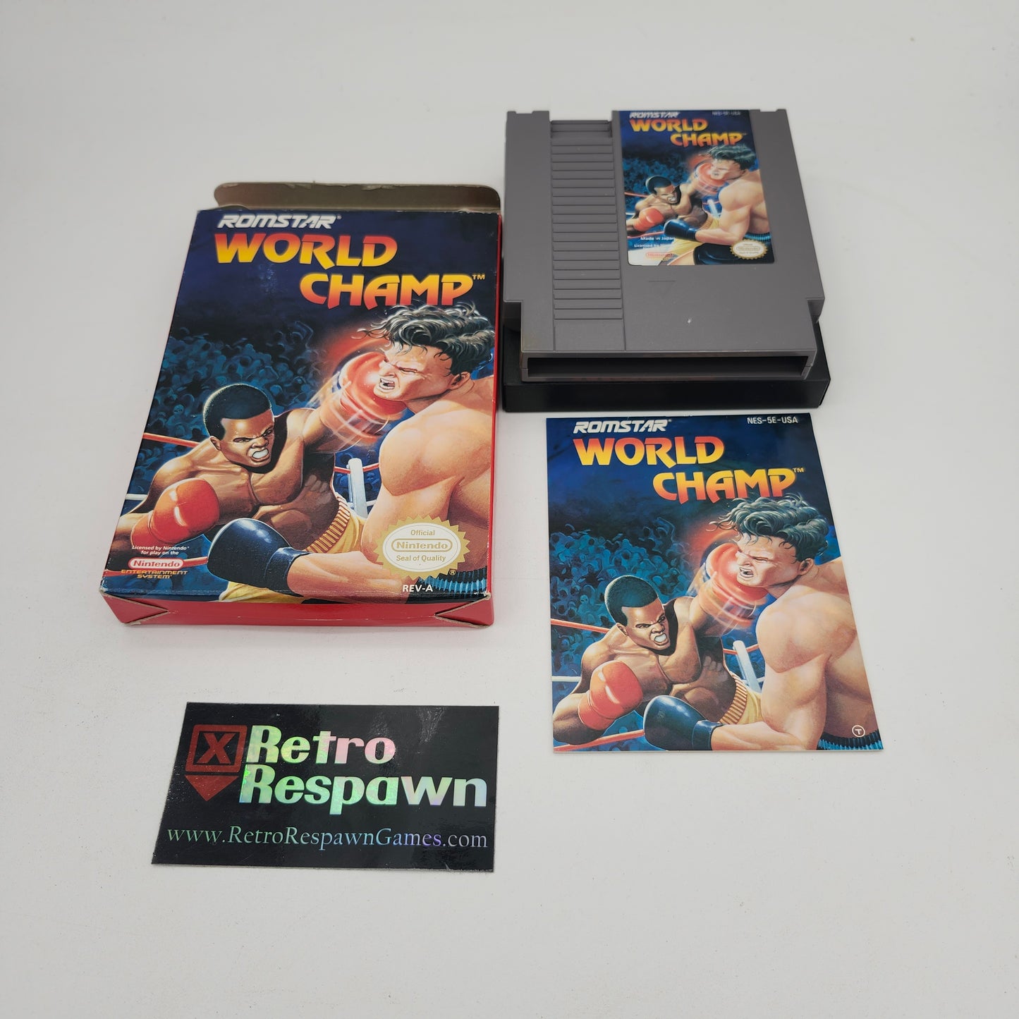 World Champ - NES (Complete)