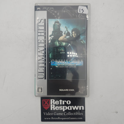 Crisis Core: Final Fantasy VII [Ultimate Hits] - JP PSP (Complete)