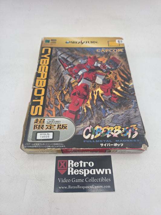 Cyberbots: Fullmetal Madness [Limited Edition] - JP Sega Saturn (Complete)