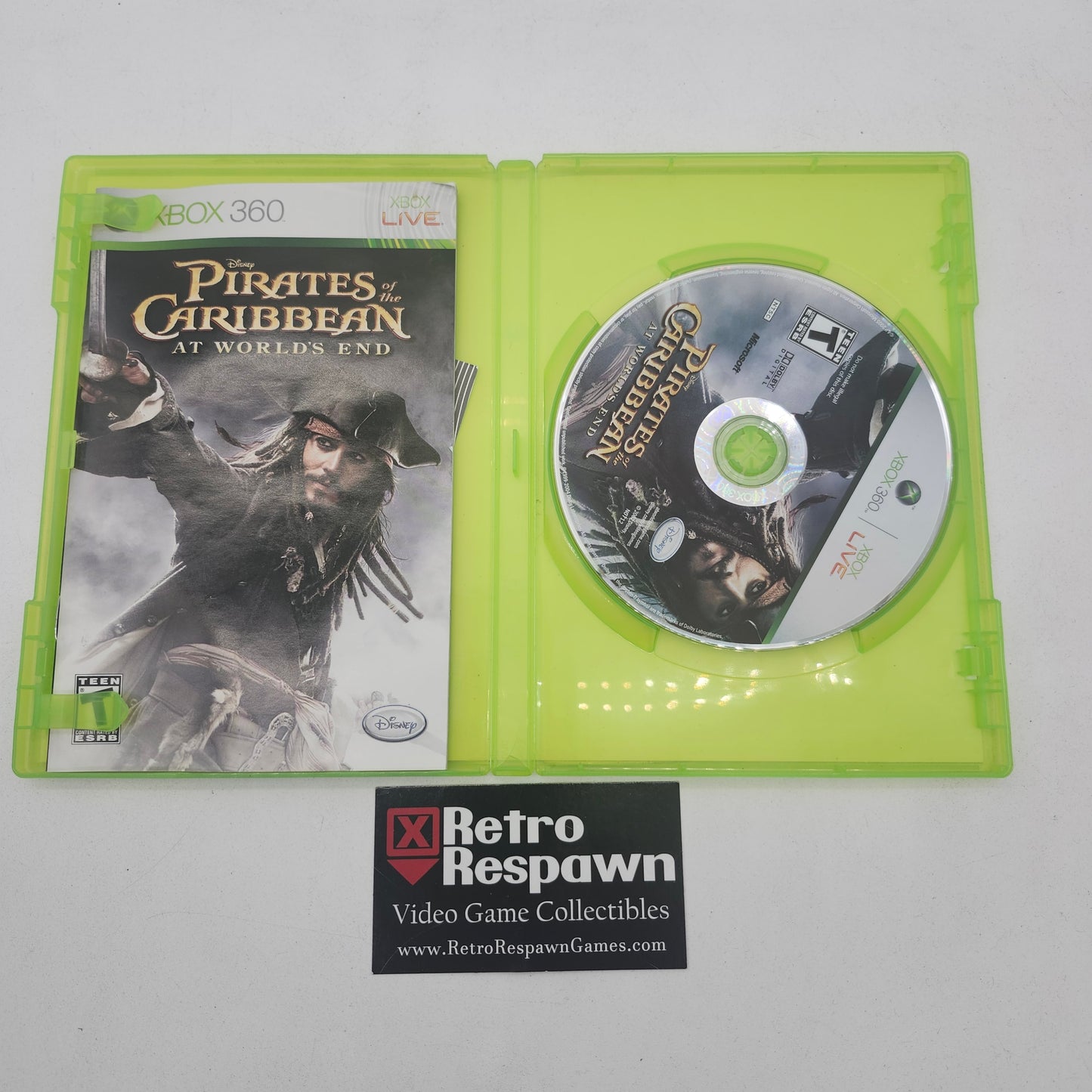 Pirates of the Caribbean At World's End - Xbox 360 (Complete)