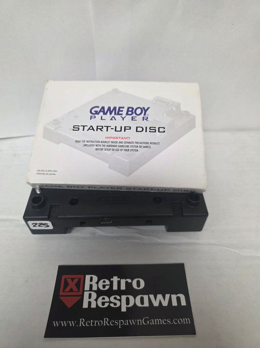 Black GameBoy Player + Startup Disc - Gamecube (Complete)