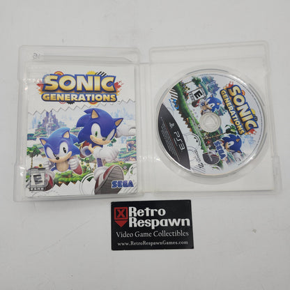 Sonic Generations - Playstation 3 (Complete)