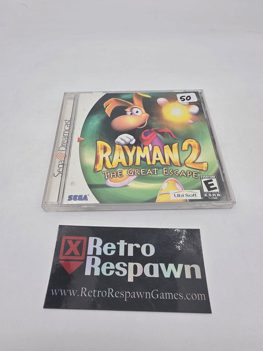 Rayman 2 The Great Escape - Sega Dreamcast (Complete)