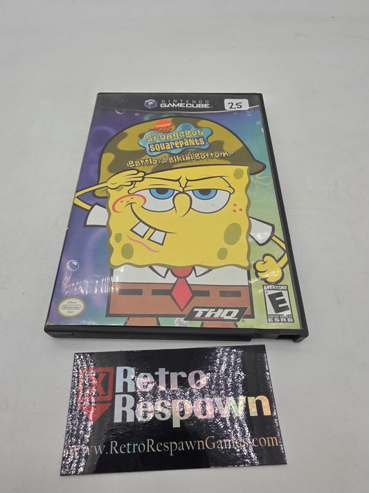 SpongeBob SquarePants Battle for Bikini Bottom - Gamecube (Complete)