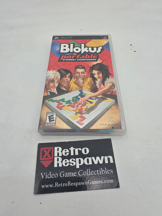 Blokus Portable Steambot Championship - PSP (Complete)