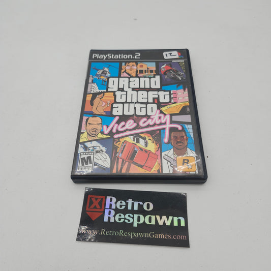 Grand Theft Auto Vice City - Playstation 2 (Complete)