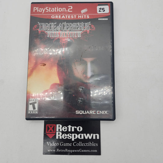 Final Fantasy VII Dirge of Cerberus [Greatest Hits] - Playstation 2 (Missing Manual)