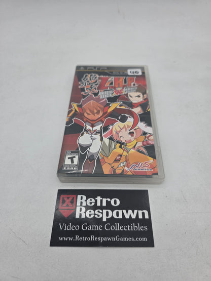 Z.H.P. Unlosing Ranger vs. Darkdeath Evilman - PSP (Complete)