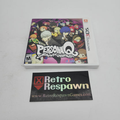 Persona Q: Shadow of the Labyrinth - Nintendo 3DS (Complete)