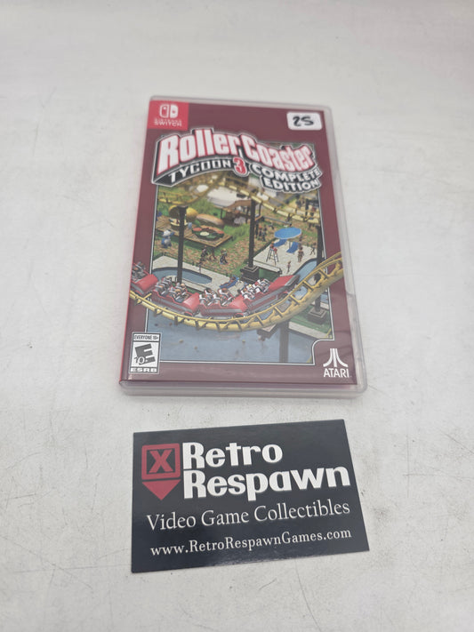 Roller Coaster Tycoon 3 Complete Edition - Nintendo Switch (Complete)