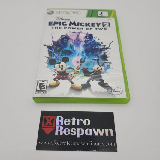 Epic Mickey 2: The Power of Two - Xbox 360 (Complete)