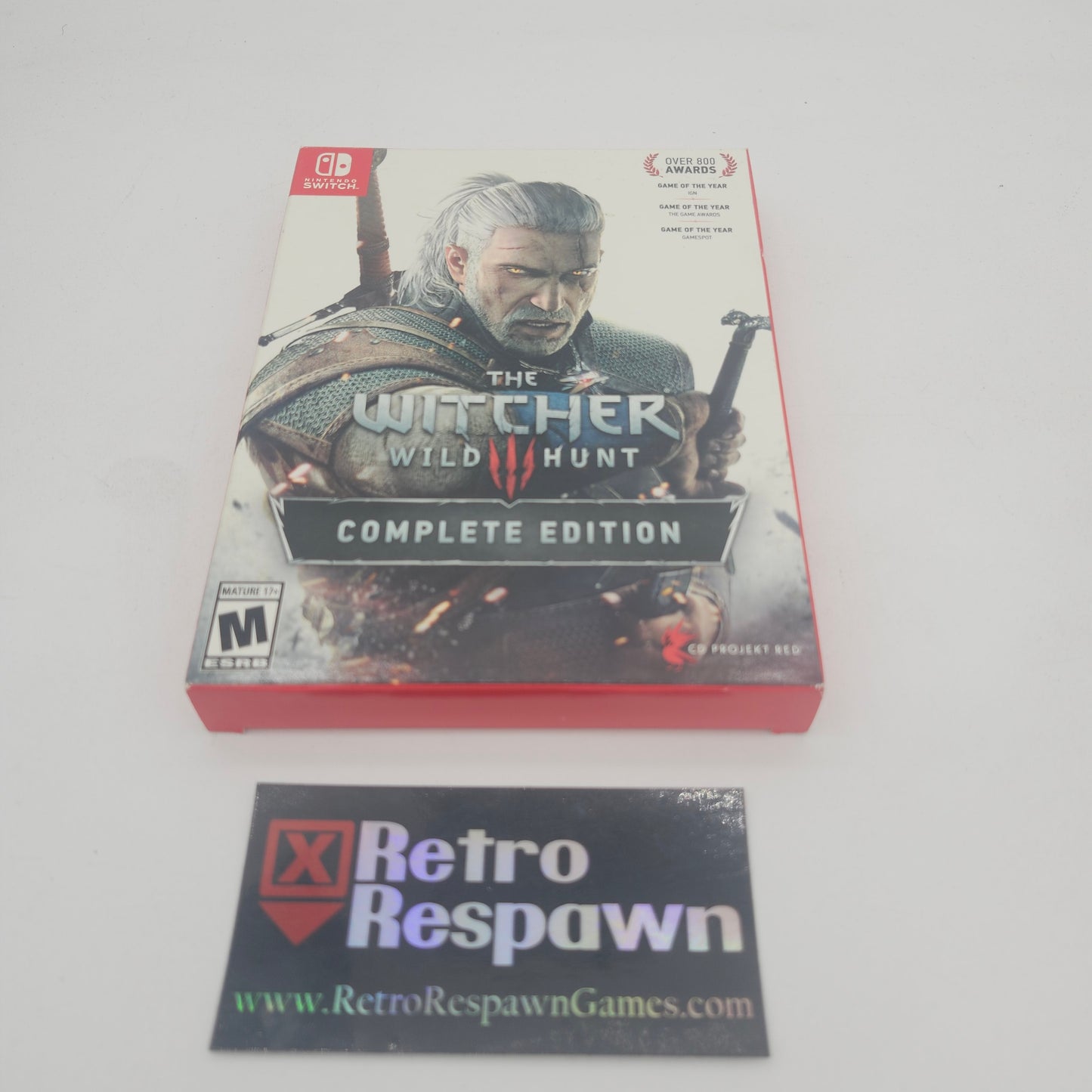 Witcher 3 Wild Hunt Complete Edition - Nintendo Switch (Complete)