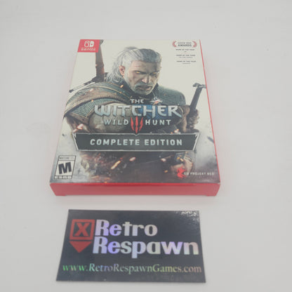 Witcher 3 Wild Hunt Complete Edition - Nintendo Switch (Complete)