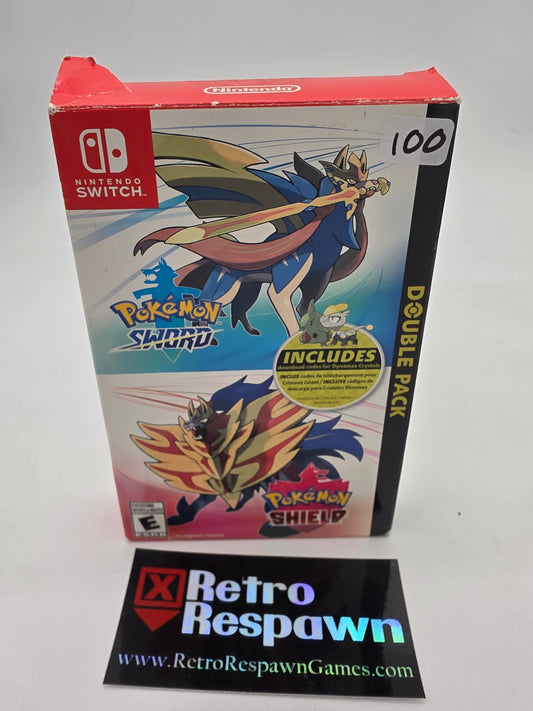 Pokemon Sword and Shield Double Pack - Nintendo Switch (Complete)