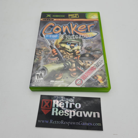 Conker Live and Reloaded - Xbox (Missing Manual)