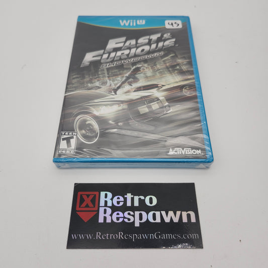 Fast and the Furious: Showdown - Wii U (Sealed)