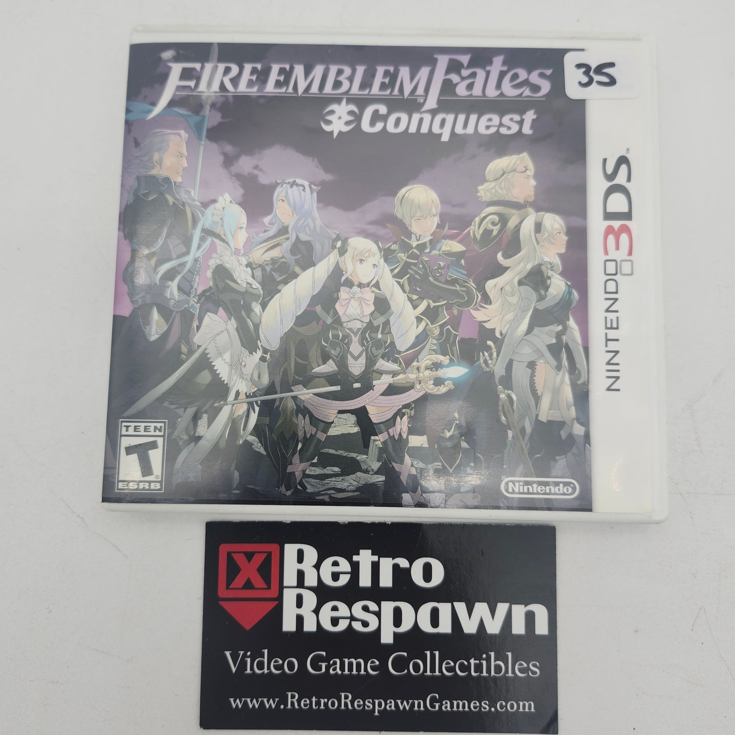 Fire Emblem Fates Conquest - Nintendo 3DS (Complete)