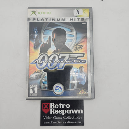 007 Agent Under Fire [Platinum Hits] - Xbox (Complete)